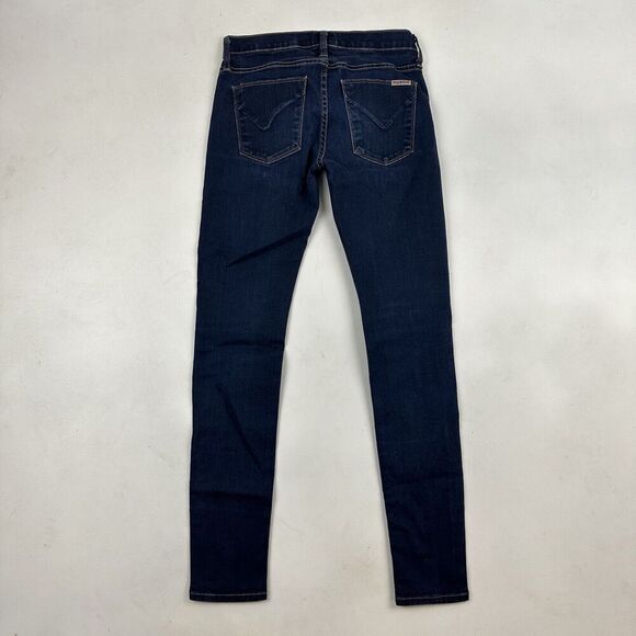 Hudson Nico Mid Rise Super Skinny Denim Blue Jeans Sz 25 Cotton Blend Stretch - Picture 10 of 10